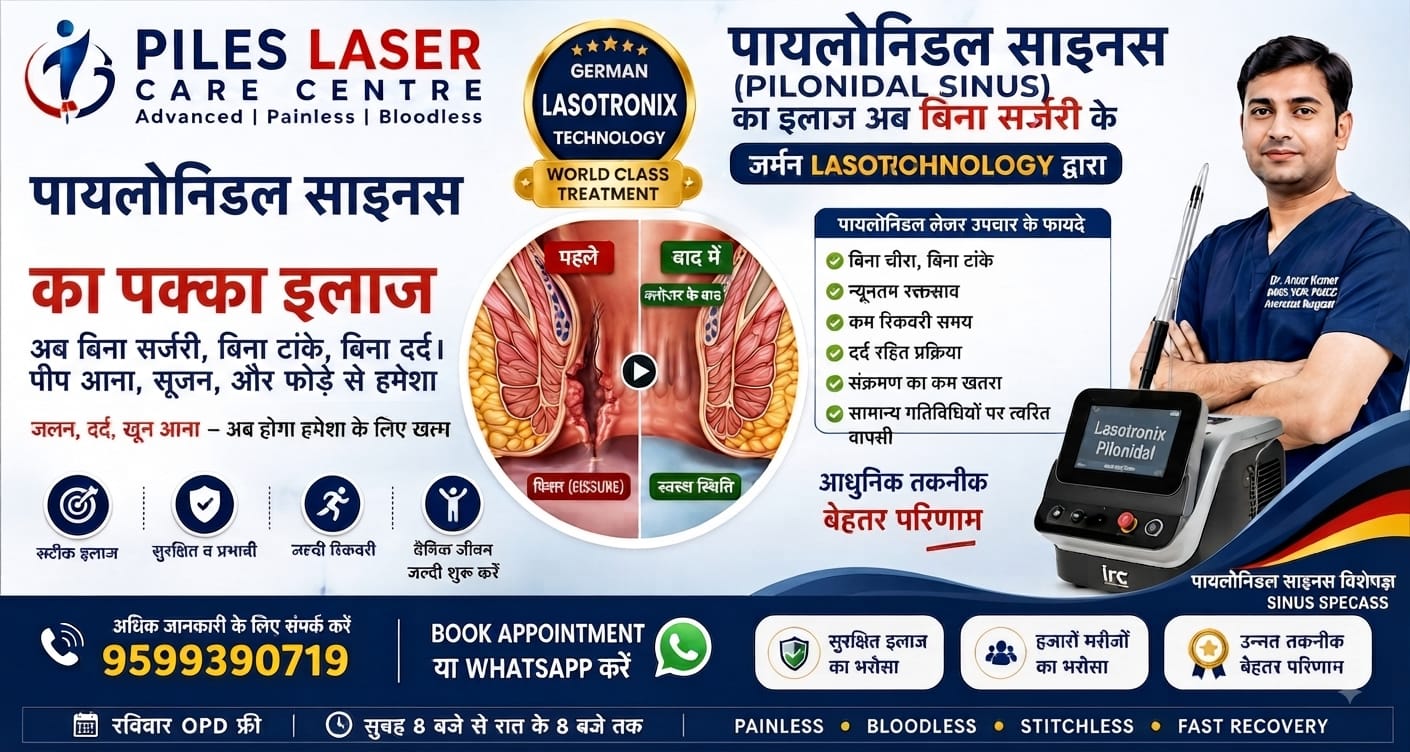 Pilonidal Sinus laser treatment information